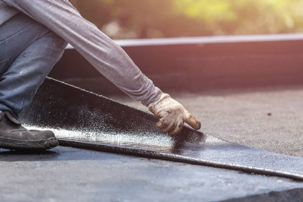 Professional Emergency Waterproofing technician working in Crestwood, KY